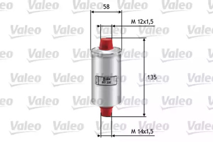 Фильтр VALEO 587200