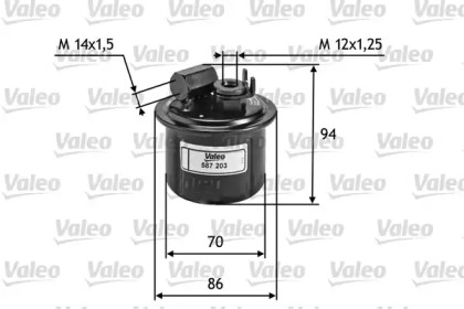 Фильтр VALEO 587203