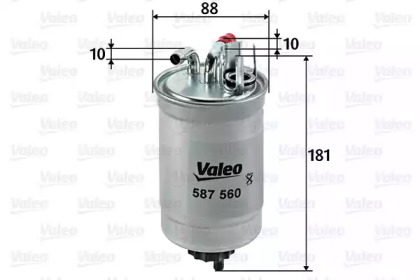 Фильтр VALEO 587560