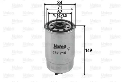 Фильтр VALEO 587715