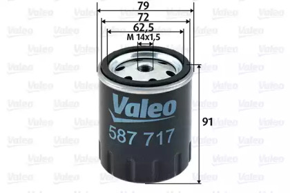 Фильтр VALEO 587717