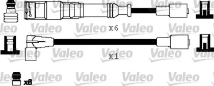 Комплект проводов зажигания VALEO 346232