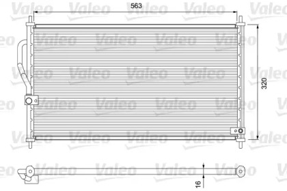 Конденсатор VALEO 818070