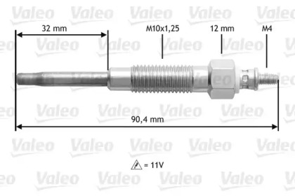 Свеча накаливания VALEO 345141