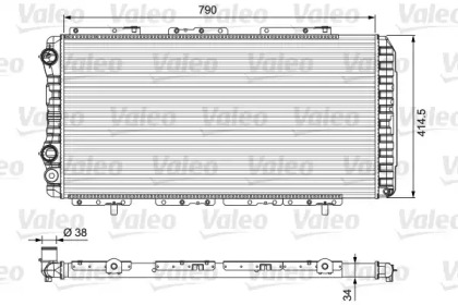 Теплообменник VALEO 230997