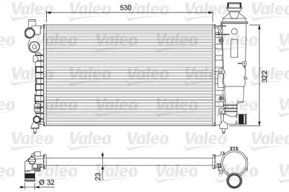 Теплообменник VALEO 231526