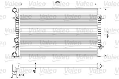 Теплообменник VALEO 232175