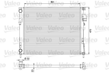 Теплообменник VALEO 232853