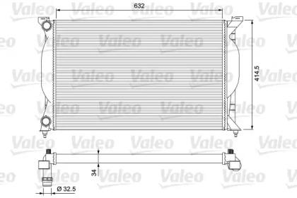 Теплообменник VALEO 232963