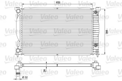 Теплообменник VALEO 234269