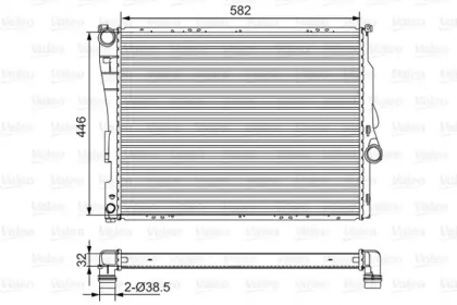 Теплообменник VALEO 701523