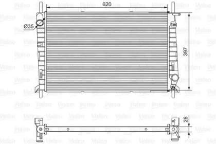 Теплообменник VALEO 701527