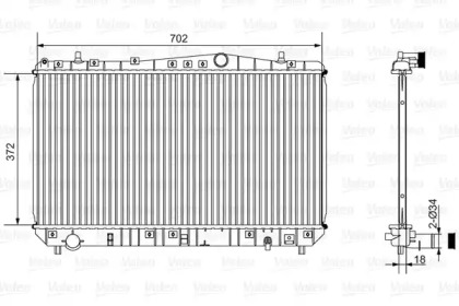 Теплообменник VALEO 701528