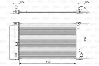 Теплообменник VALEO 701538