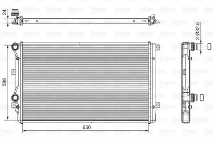 Теплообменник VALEO 701540