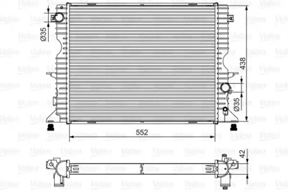 Теплообменник VALEO 701545