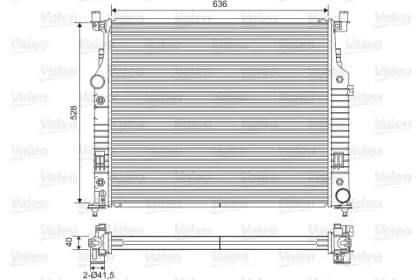 Теплообменник VALEO 701569