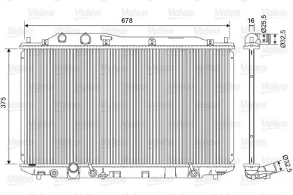 Теплообменник VALEO 701570