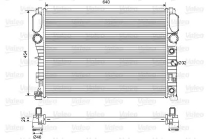 Теплообменник VALEO 701575