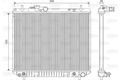 Теплообменник VALEO 701593