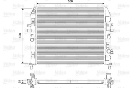 Теплообменник VALEO 701612