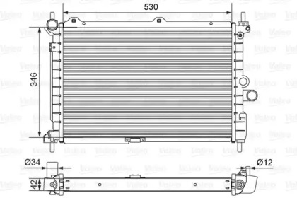 Теплообменник VALEO 701653