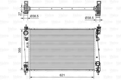 Теплообменник VALEO 701655