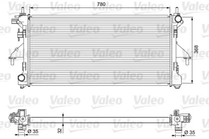 Теплообменник VALEO 701727