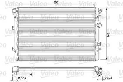 Теплообменник VALEO 701728