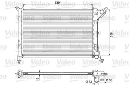 Теплообменник VALEO 701730