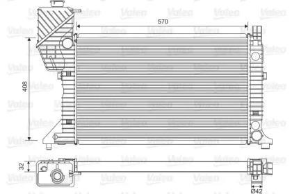 Теплообменник VALEO 730229