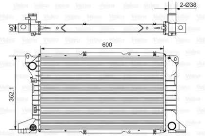 Теплообменник VALEO 731782