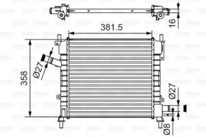 Теплообменник VALEO 735478