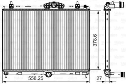 Теплообменник VALEO 735631