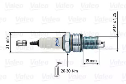 Свеча зажигания VALEO 246854