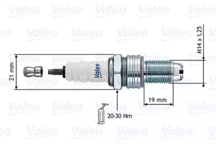 Свеча зажигания VALEO 246859