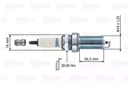 Свеча зажигания VALEO 246867