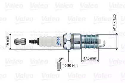 Свеча зажигания VALEO 246868