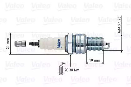 Свеча зажигания VALEO 246874