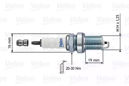 Свеча зажигания VALEO 246877