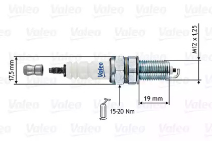 Свеча зажигания VALEO 246879