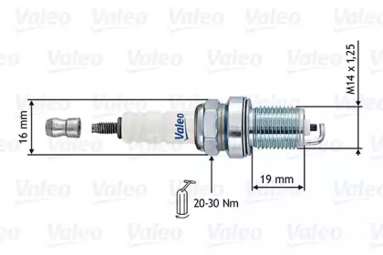 Свеча зажигания VALEO 246881