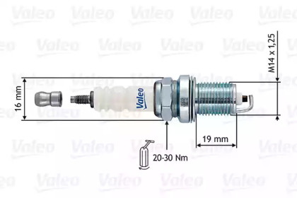 Свеча зажигания VALEO 246884