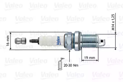 Свеча зажигания VALEO 246886