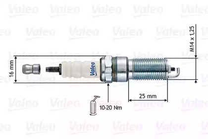 Свеча зажигания VALEO 246890