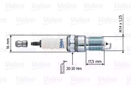 Свеча зажигания VALEO 246900