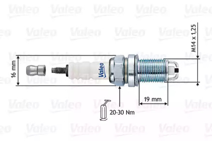 Свеча зажигания VALEO 246901