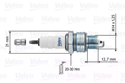 Свеча зажигания VALEO 246906