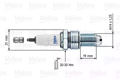 Свеча зажигания VALEO 246907