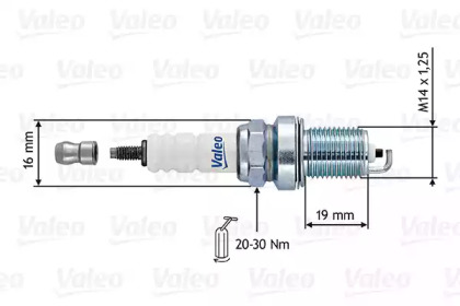 Свеча зажигания VALEO 246911